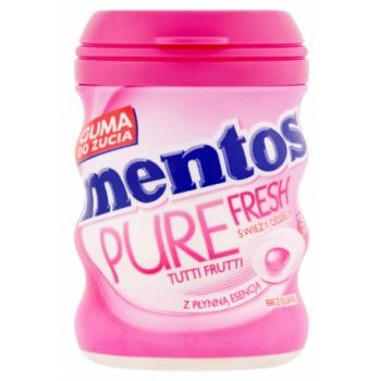 Mentos Kauwgom Pure Fresh Tutti Frutti 60g