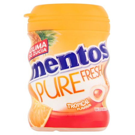 Mentos Kauwgom Pure Fresh Tropical 60g