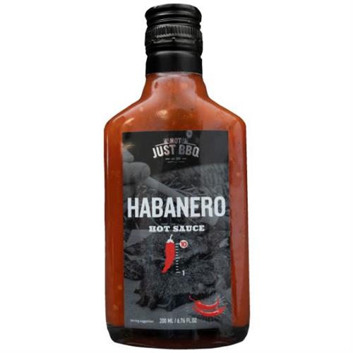 Not Just BBQ Habanero Hot Sauce 200ml fles extra pittige saus