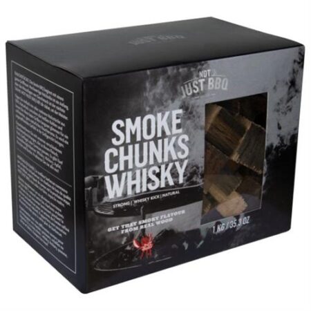 Not Just BBQ Smoke Chunks Whisky 1kg | Rookhout voor BBQ
