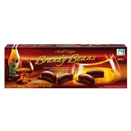 Maître Truffout Pralines Met Brandyvulling 6% vol. 200g