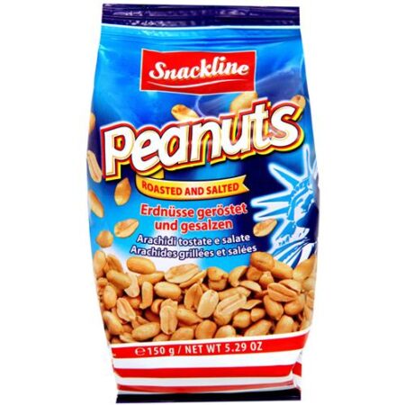 Snackline Pinda's Geroosterde & Gezouten 150gr