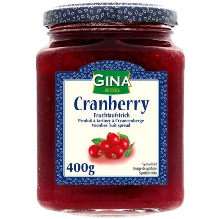 Gina Cranberry Gelei 400g