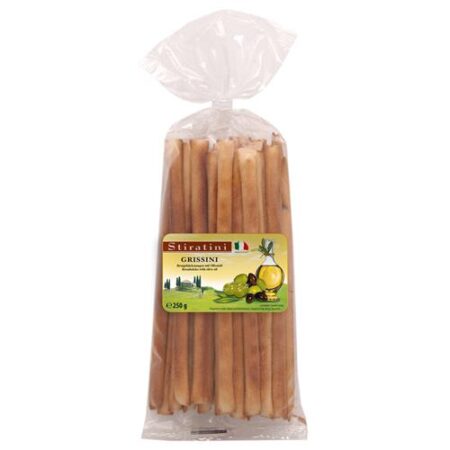 Stiratini Broodstengels Met Olijf Olie 250g