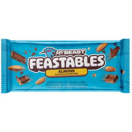 THT 19/06/2026 MrBeast Tablet Milk Chocolate Amandel 60g