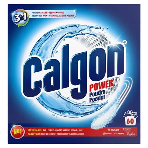 Calgon Geconcentreerd Vaatwaspoeder - Beschermt Tegen Kalk - Wasmiddelresiduen - Geuren 60wasb/1,5Kg