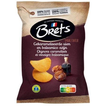 Brets Chips Gekarameliseerde uien en Balsamicoazijn 125g
