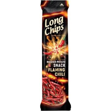 Long Chips Flaming Chili 75g – Mashed Potato Snack