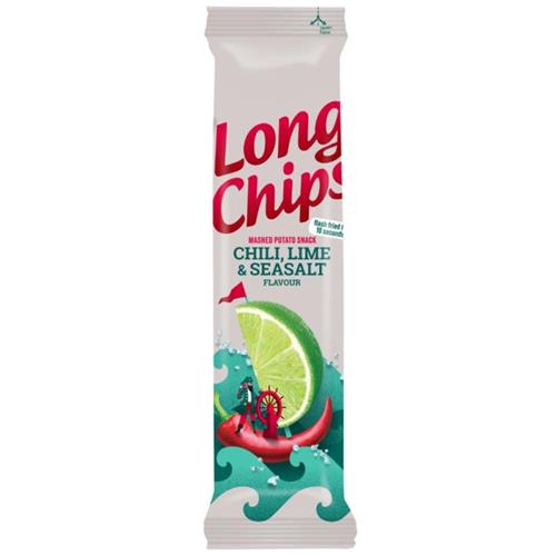 Long Chips Chilli, Lime & Sea Salt 75g - Mashed Potato Snack