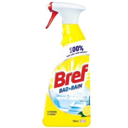 Bref Badkamerreiniger Citroen 750ml tegen kalk en vuil