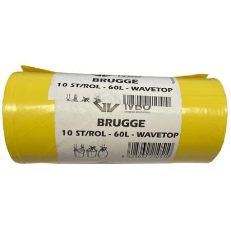 Restafval - Vuilniszakken - IVBO Brugge 60l 10st/rol