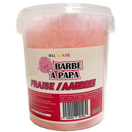 Suikerspin Bel'Gians Aardbei 35g