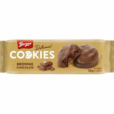 Bergen Cookies "Brownie Chocolade" 130gr