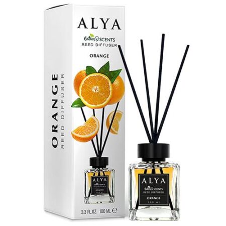Alya geurstokjes Orange met sinaasappelgeur 100 ml