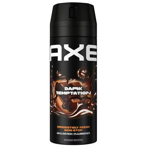 Axe Dark Temptation Deodorant 150ml body spray met warme verleidelijke geur