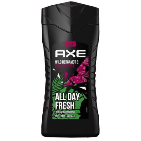Axe Wild Bergamot Douchegel 250 ml | Verfrissende Body Wash