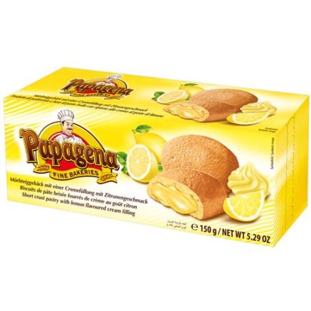 Papagena Biscuits met Citroencremevulling 150g