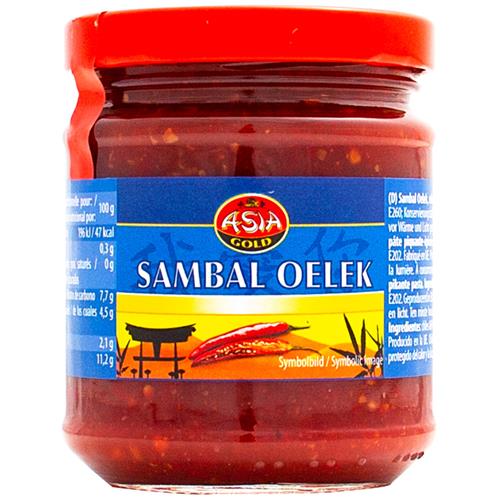 Asia Gold Sambal Oelek Saus 200g