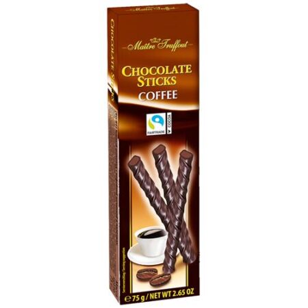 Maître Truffout Chocolade Sticks Koffiesmaak 75g