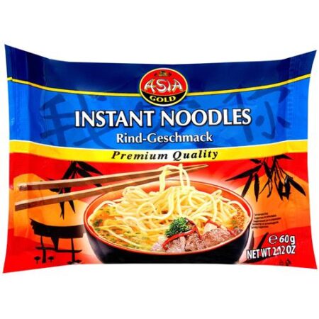 Asia Gold Instant Noodles Rundsmaak 60g