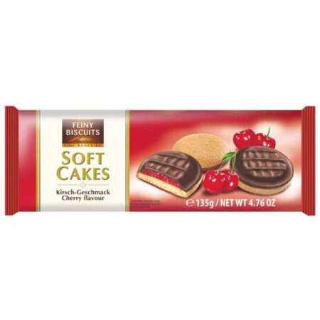 Feiny Biscuits Jaffa Cake Kersensmaak 135g