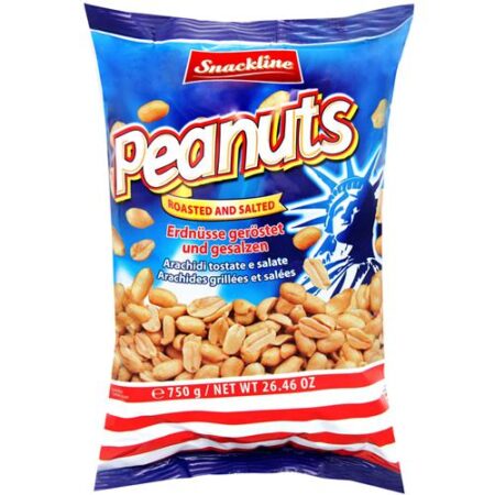 Snackline Pinda's Geroosterd & Gezouten 750g