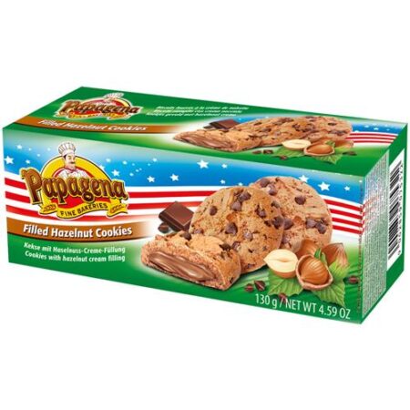 Papagena Gevulde Hazelnootkoekjes 130g