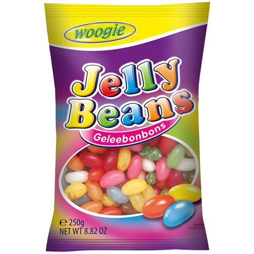 Woogie Snoepjes Jelly Beans 250g - Met Verschillende Smaken