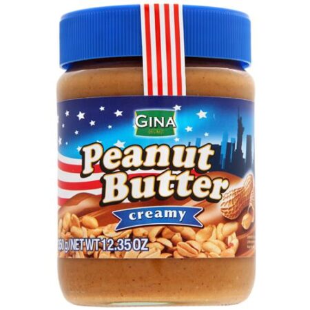 Gina Romige Pindakaas 350g