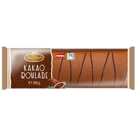 Meister Moulin Cacao Roulade 300g – Luchtige Chocoladerol
