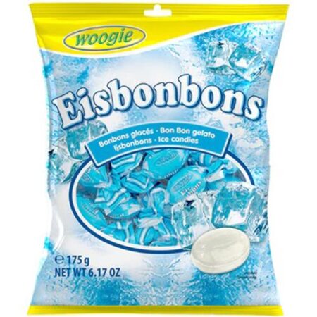 Woogie Snoepjes Ijsbonbons 175g - Lichte Muntsmaak - Apart Verpakt