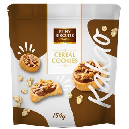 Feiny Biscuits Mueslikoekjes Cacao – Chocoladekoekjes 154g