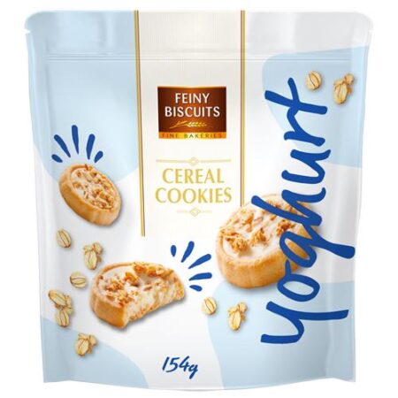 Feiny Biscuits Mueslikoekjes Yoghurt – Koekjes met Yoghurtcrème 154g