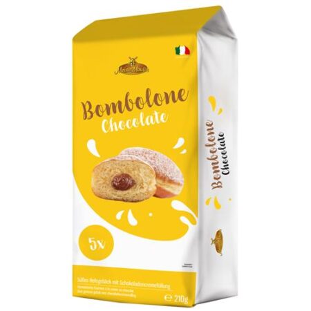 Meister Moulin bombolone chocolade 210 g – 5 stuks