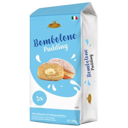 Meister Moulin bombolone pudding 210 g – 5 stuks