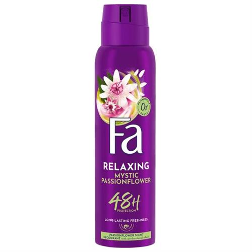 Fa Mystic Passionflower Deodorant Spray 150ml – 48u Bescherming