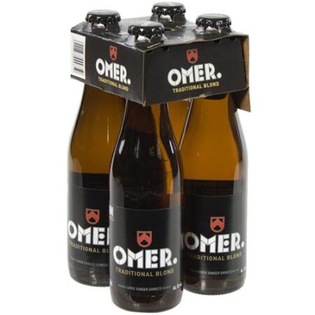 Omer Blond Bier 4 × 33 cl