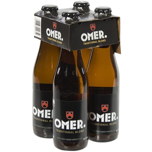 Omer Blond Bier 4 × 33 cl