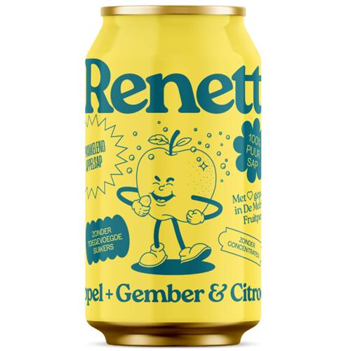 Renett 33cl Appel +Gember&Citroen