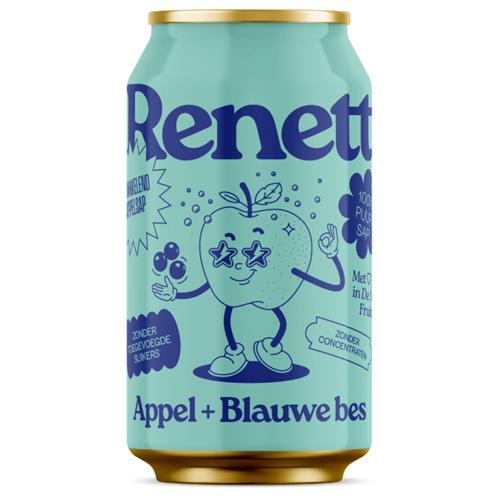 Renett 33cl Appel +Blauwe bes