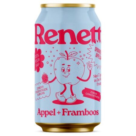 Renett 33cl Appel + Framboos