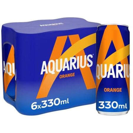 Aquarius Orange 6 x 33cl