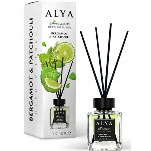 Alya Geurstokjes Bergamot & Patchouli 100ml - Afbeelding 2