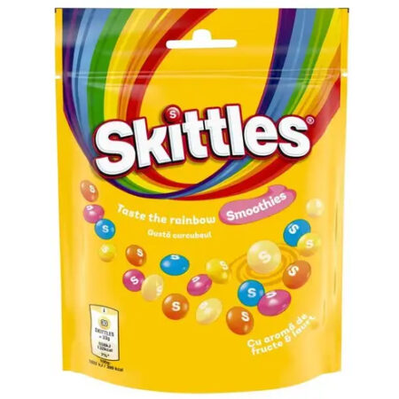 Skittles Smoothies 152 g stazak met fruitige smoothie kauwsnoepjes