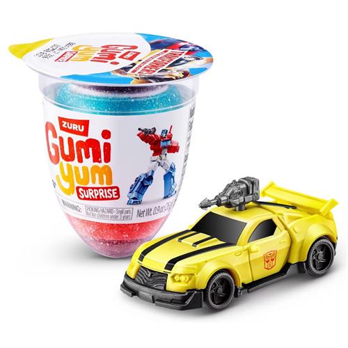 Gumi Yum Surprise Transformers 26g gummy snoep met Transformers speelgoed verrassing