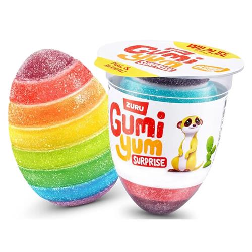 ZURU Gumi Yum Surprise Wildlife Diertjes 26g – Gummy Snoep met Verrassing