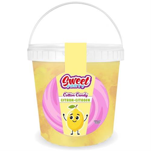 Sweet Party suikerspin citroen 40g