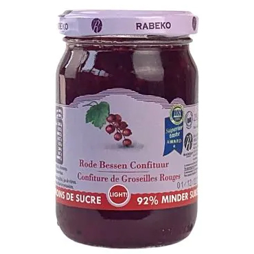 Rabeko Confituur Light Veenbessen 235g