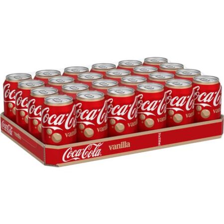 Coca Cola Vanilla DK 24 x 33cl Blikjes