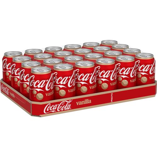 Coca Cola Vanilla DK 24 x 33cl Blikjes